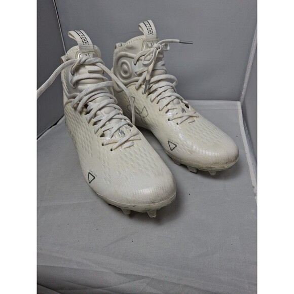 UNDER ARMOUR Spotlight MC Fotball Cleats White Silver Men\'s Size 9 (42.5) main image 9